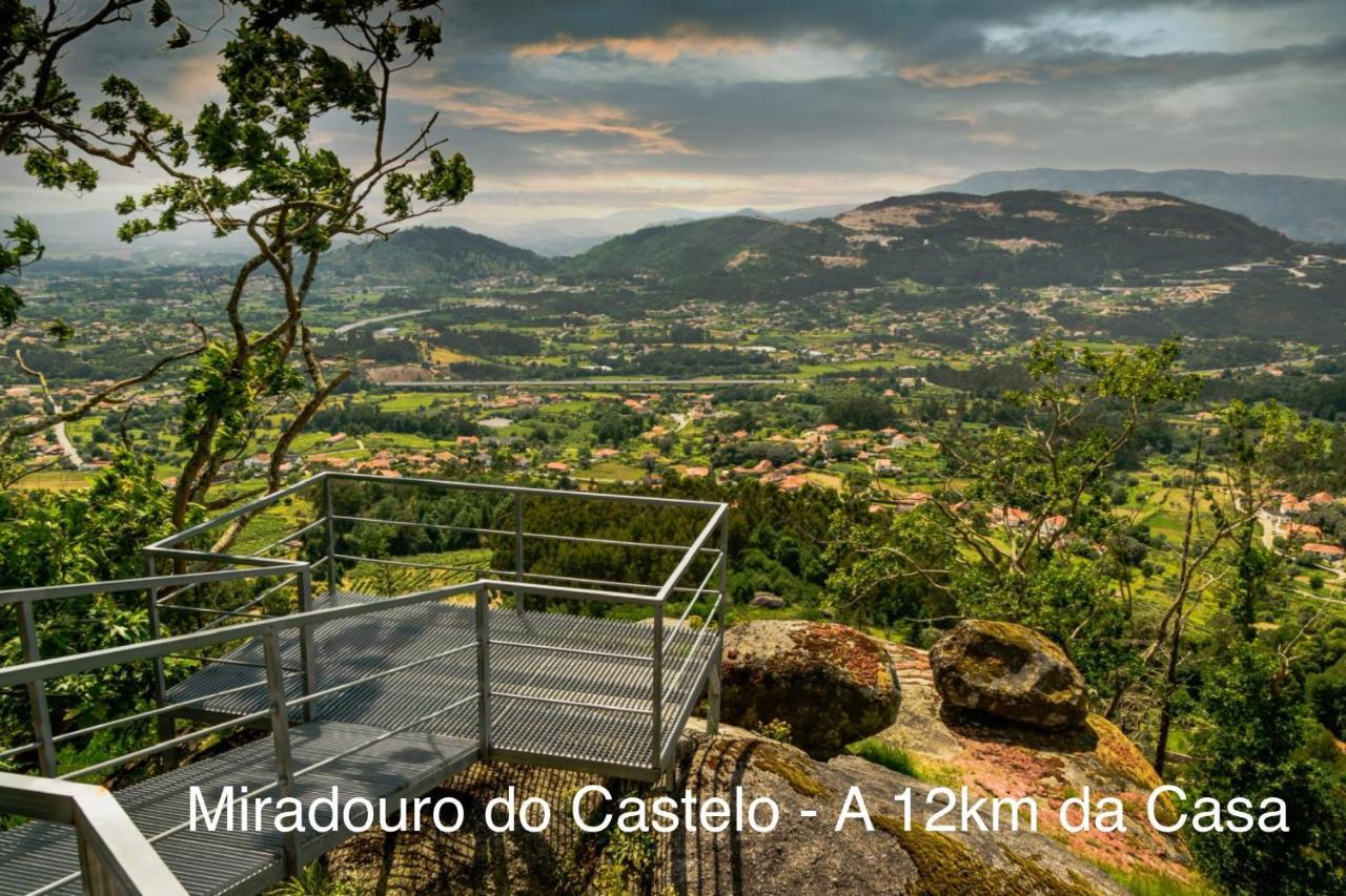 폰테 데 리마 Casa Em Aldeia Rural - Circuito Aldeias De Portugal 빌라 외부 사진
